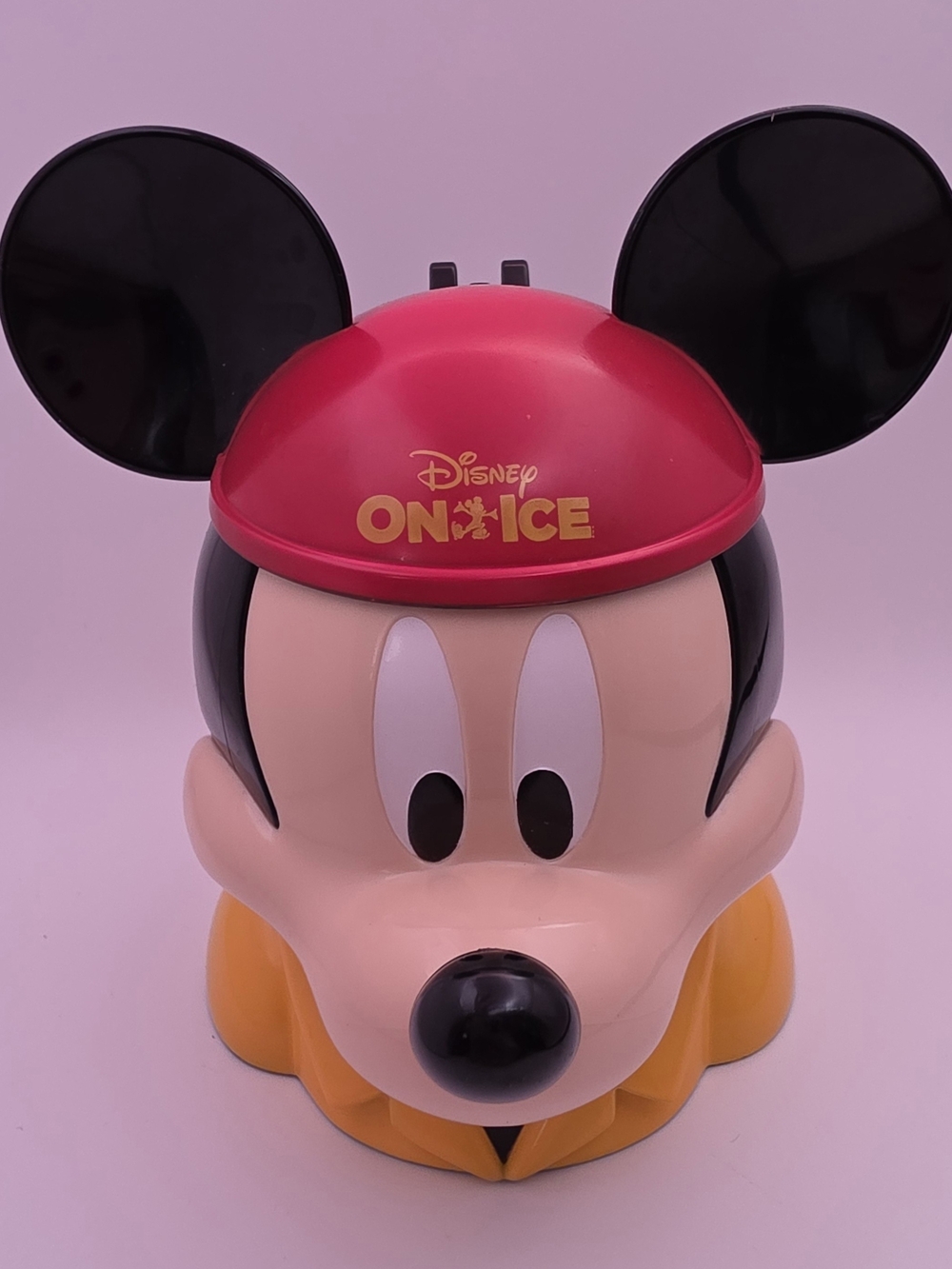 Disney On Ice- Live! Mickey Mouse Cup With Flip Top Lid